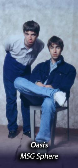 Oasis MSG Sphere Tickets